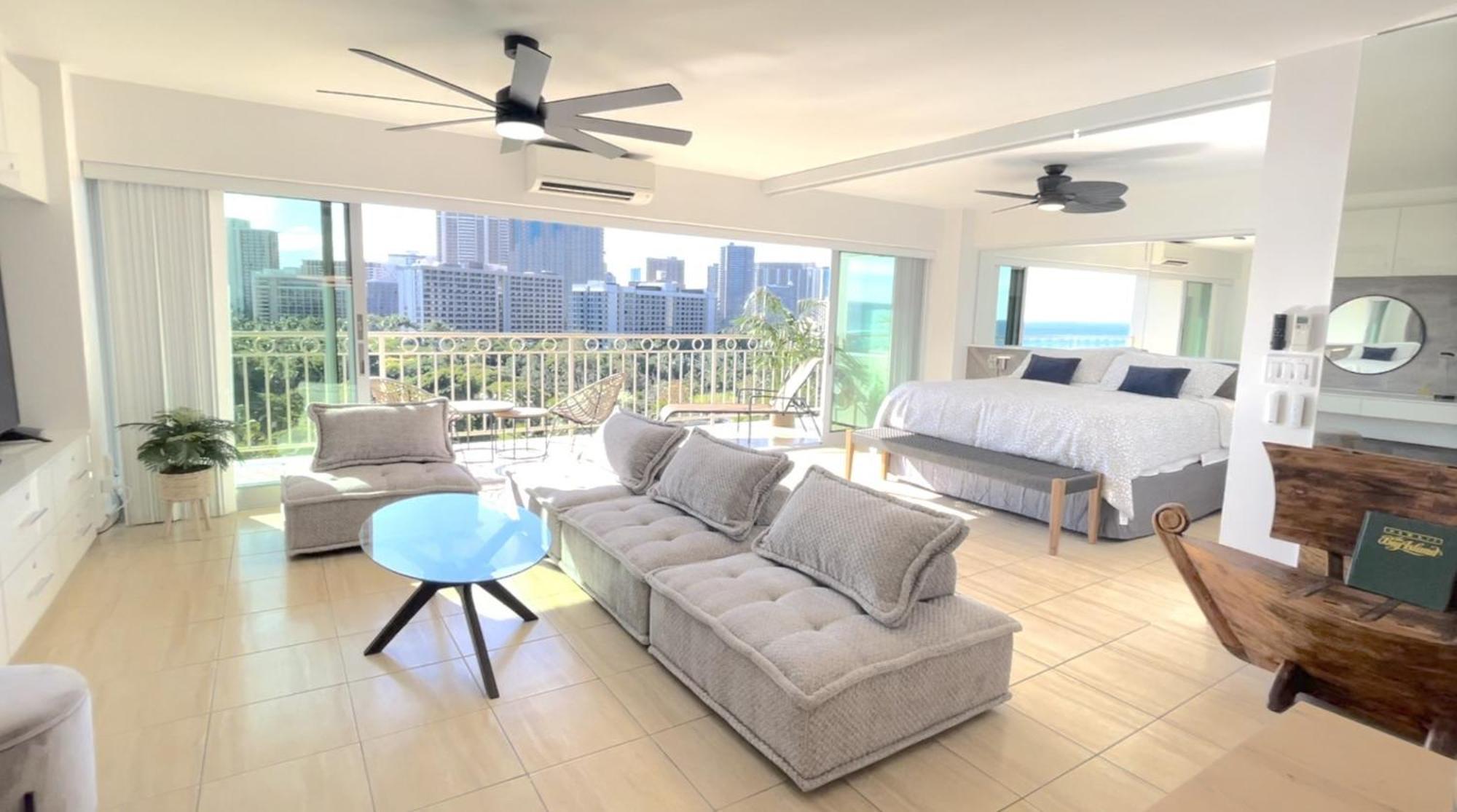 Waikiki Shore 1116 Beachfront Гонолулу Екстер'єр фото